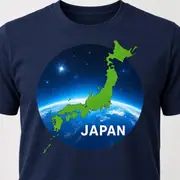 Camiseta unisex — planeta Tierra y amor por Japón — Foto 14 de 20