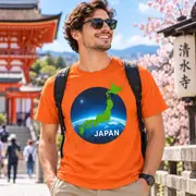 Camiseta unisex — planeta Tierra y amor por Japón — Foto 16 de 20