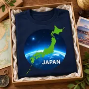 Camiseta unisex — planeta Tierra y amor por Japón — Foto 18 de 20