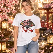 Japanese Folding Fan T-Shirt — Photo 9 of 20