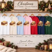 Santa Sleigh Kids T-Shirt — Photo 4 of 16