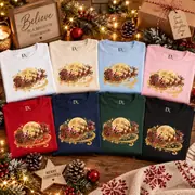 Santa Sleigh Kids T-Shirt — Photo 5 of 16