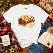 Santa Sleigh Kids T-Shirt — Photo 8 of 16