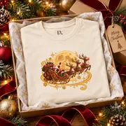 Santa Sleigh Kids T-Shirt — Photo 12 of 16
